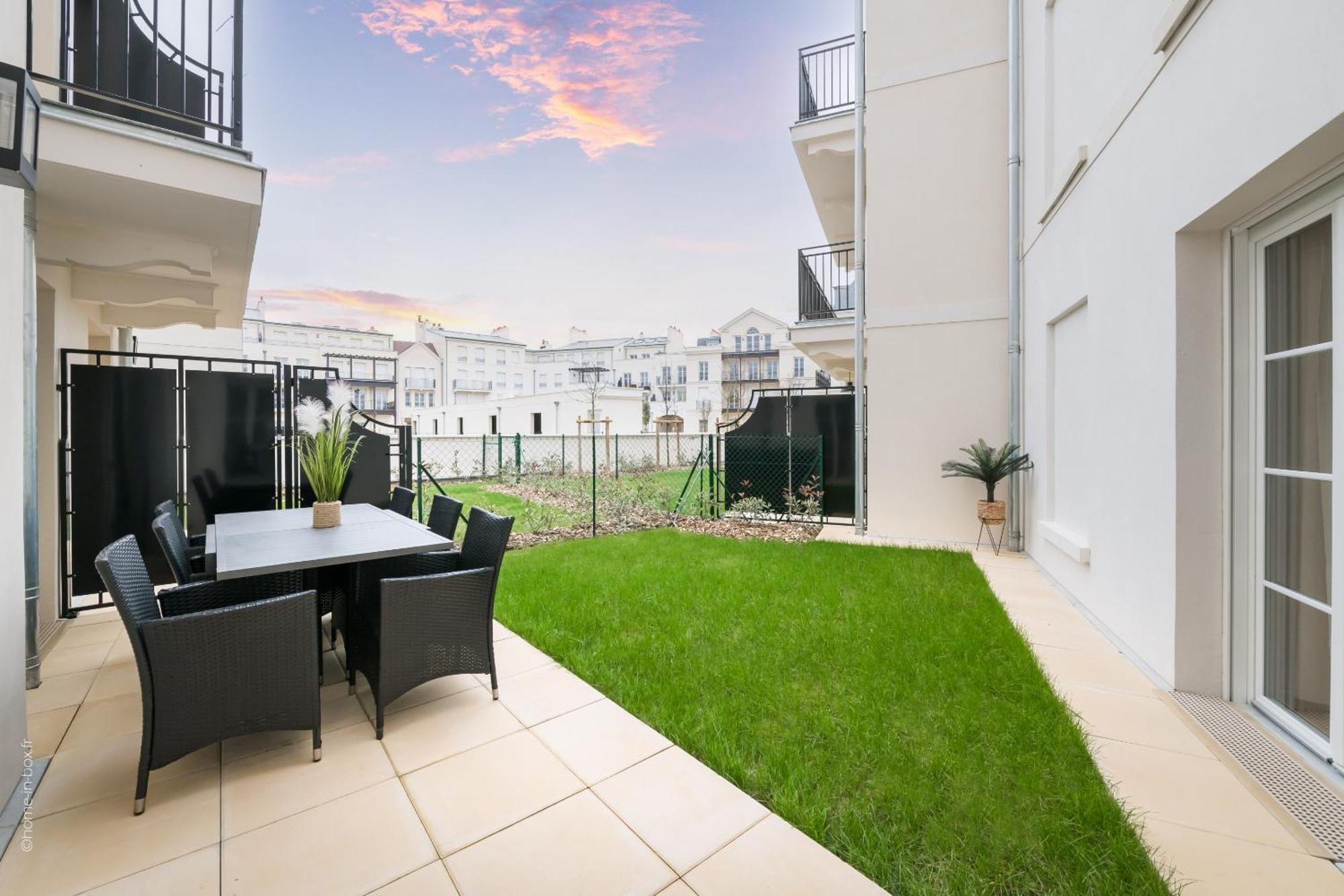 Columbus Garden By Plaza Apartment Serris Exterior foto